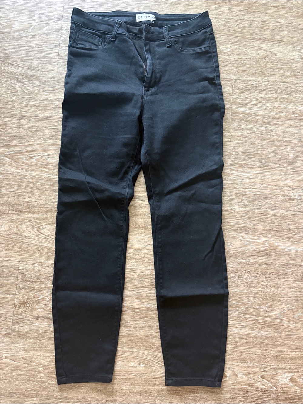 Cello Black Stretch Skinny Jeans